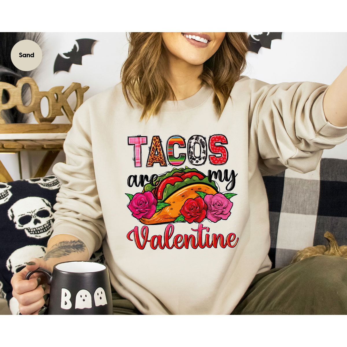 Tacos Are My Valentine Shirt, Gift To My Taco Lover, Taco Shirt