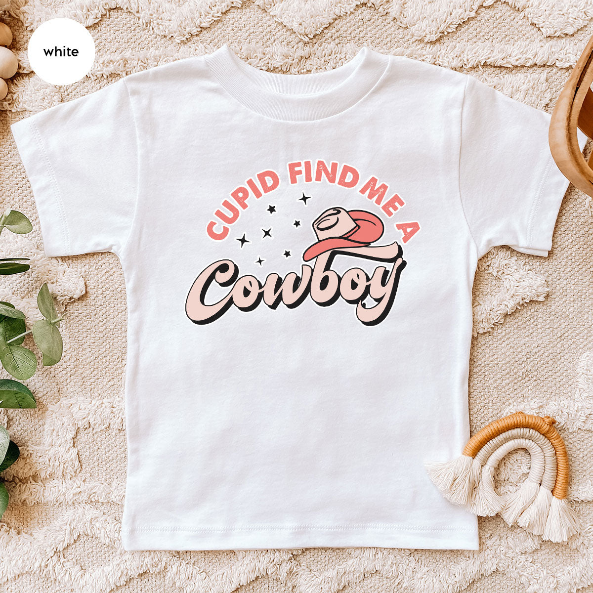 Cupid Find Me A Cowboy Shirt, Valentine Day Shirt, Cowboy Love T-Shirt