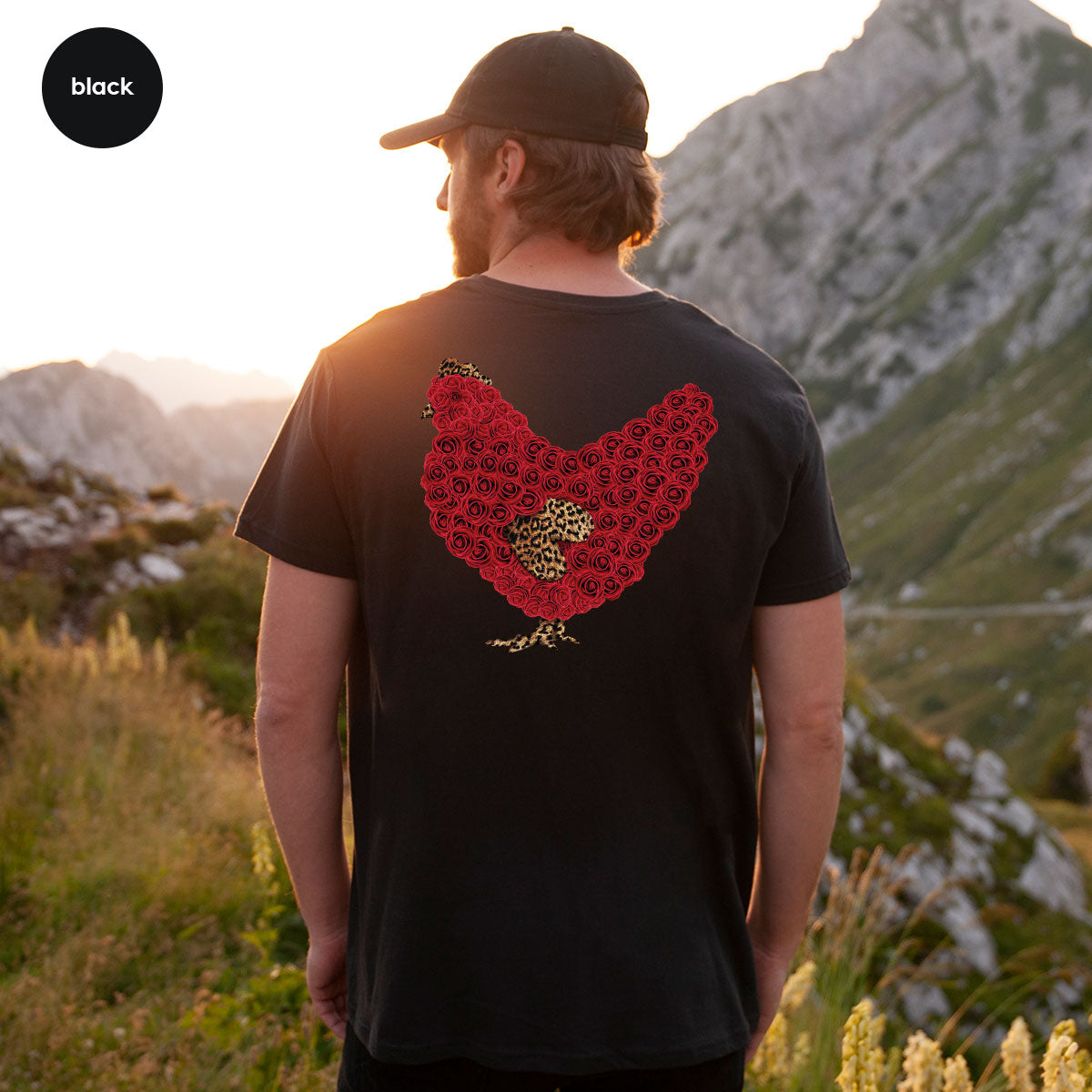 Heart of Chicken Shirt, Funny Valentine Day Gift, Special Gift for Feb 14