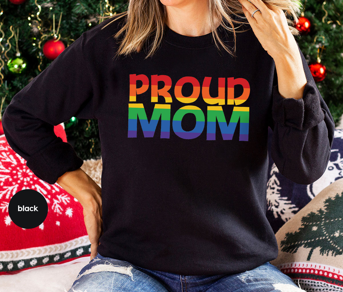 Proud Mom Shirt, LGBT Mom T-Shirt, LGBT Proud Tee