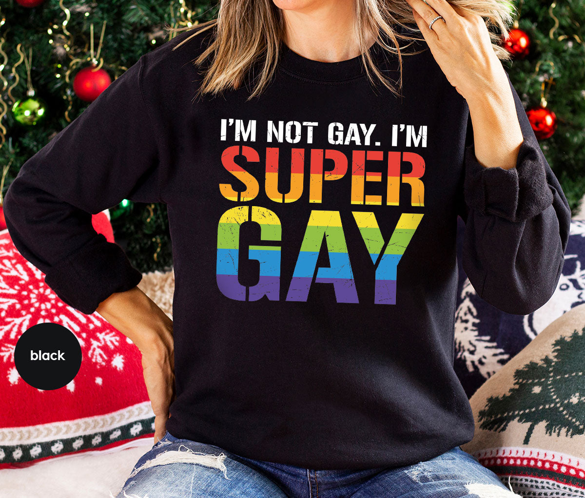Super Gay Shirt, LGBT Power T-Shirt, Super Gay LGBT Tee