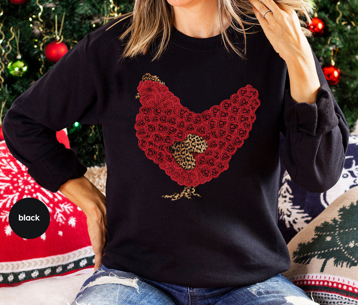 Heart of Chicken Shirt, Funny Valentine Day Gift, Special Gift for Feb 14