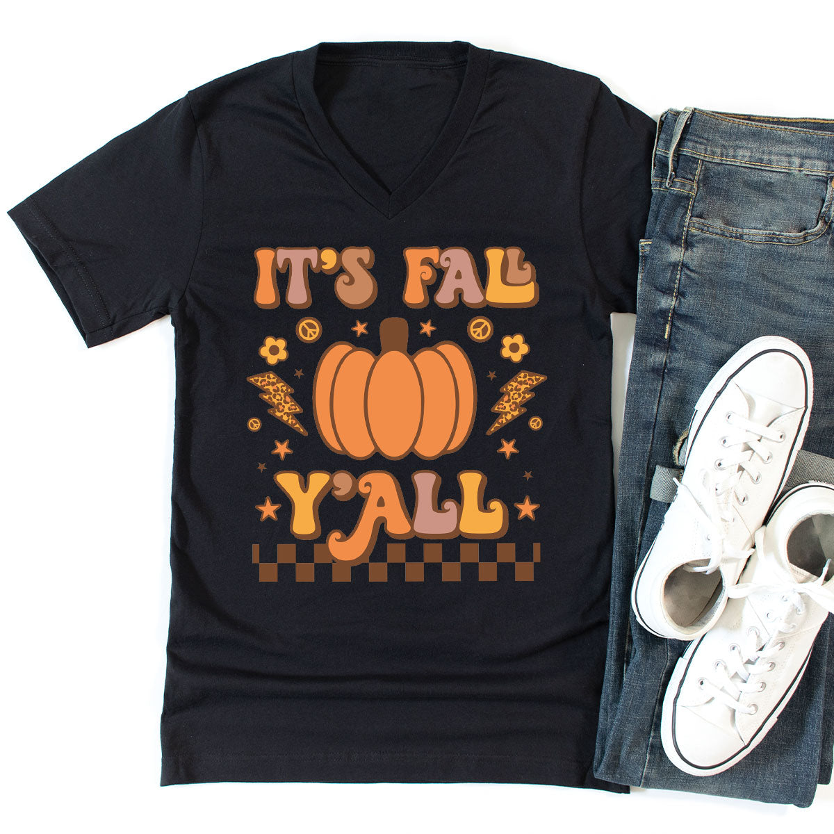 Halloween Fall Shirt, It's Y'Fall T-Shirt, Halloween Fall Hoodie, Long Sleeve and Short Sleeve Shirts