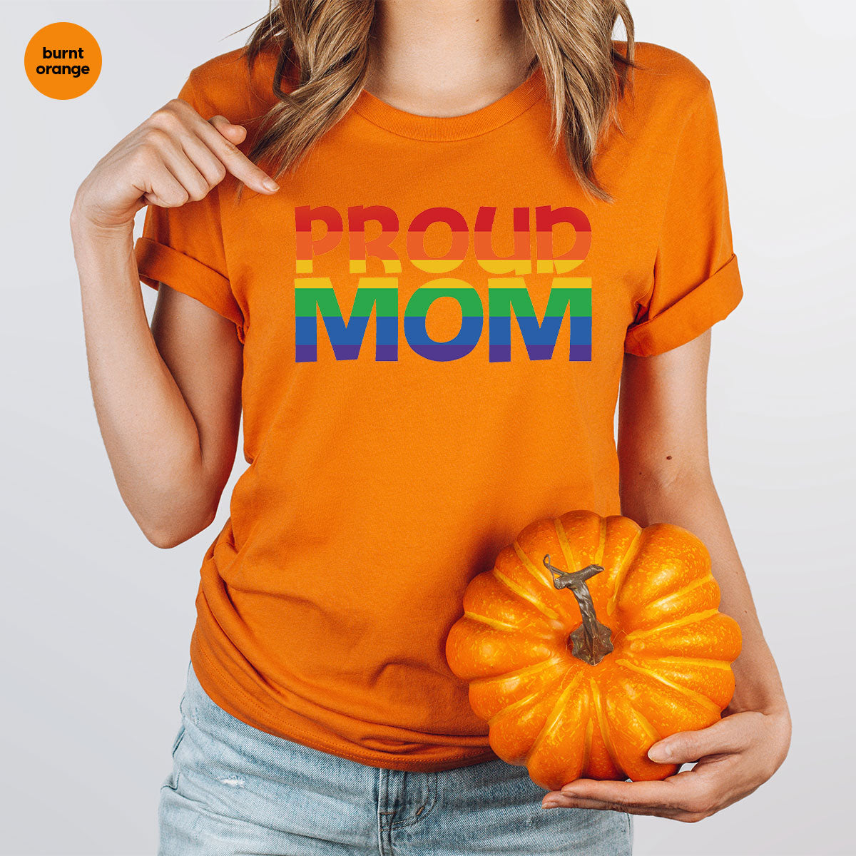 Proud Mom Shirt, LGBT Mom T-Shirt, LGBT Proud Tee