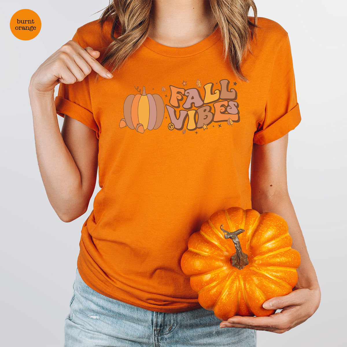 Fall Vibes Shirt, Thanksgiving 2022 Fall T-Shirt, 2022 Fall Tee