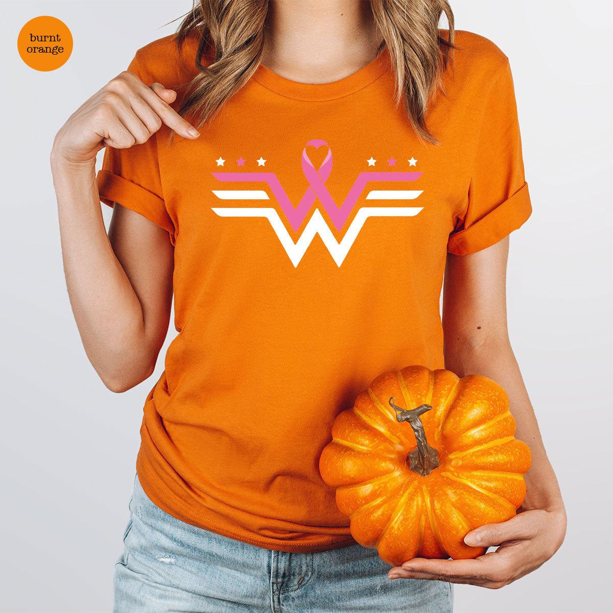 Breeast Cancer Month October Shirt, Cancer Gifts for Mom, Breast Cancer Survivor T-Shirt, Cancer Tee