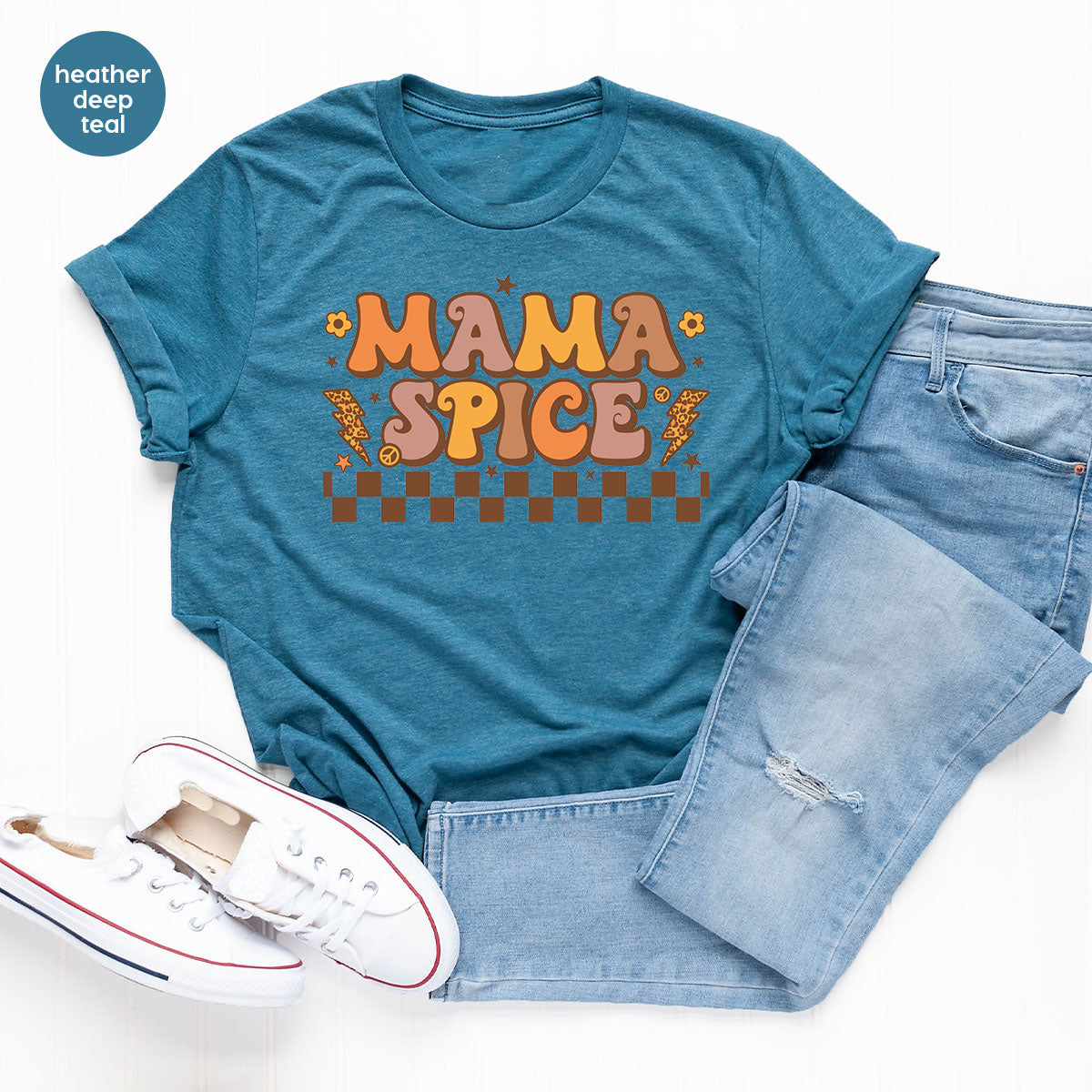 Thanksgiving Mama Shirt, Mama Spice T-Shirt, Family Matching Thanksgiving Shirt, Thanksgiving Gift Tee