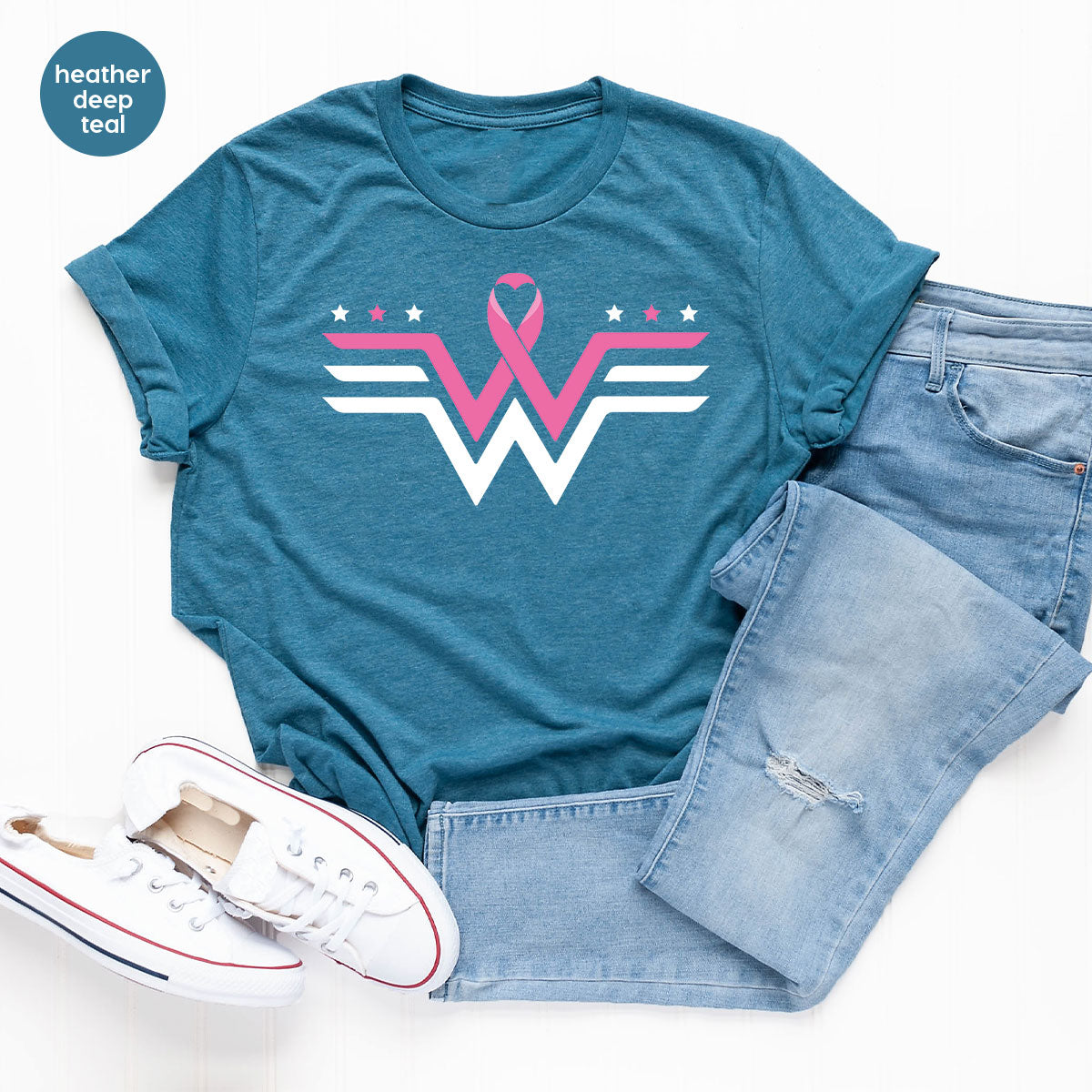 Breeast Cancer Month October Shirt, Cancer Gifts for Mom, Breast Cancer Survivor T-Shirt, Cancer Tee