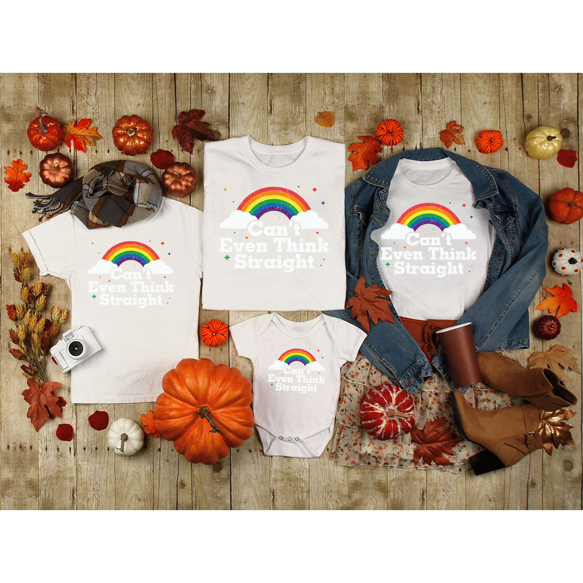 Can I Even Think Straight Shirt, Rainbow T-Shirt, LGBT T-Shirt