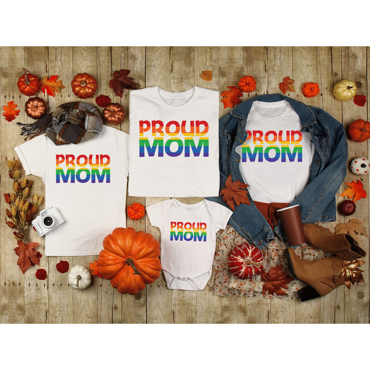 Proud Mom Shirt, LGBT Mom T-Shirt, LGBT Proud Tee