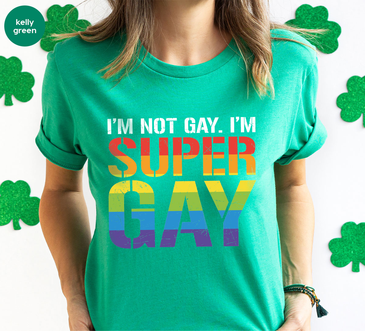 Super Gay Shirt, LGBT Power T-Shirt, Super Gay LGBT Tee