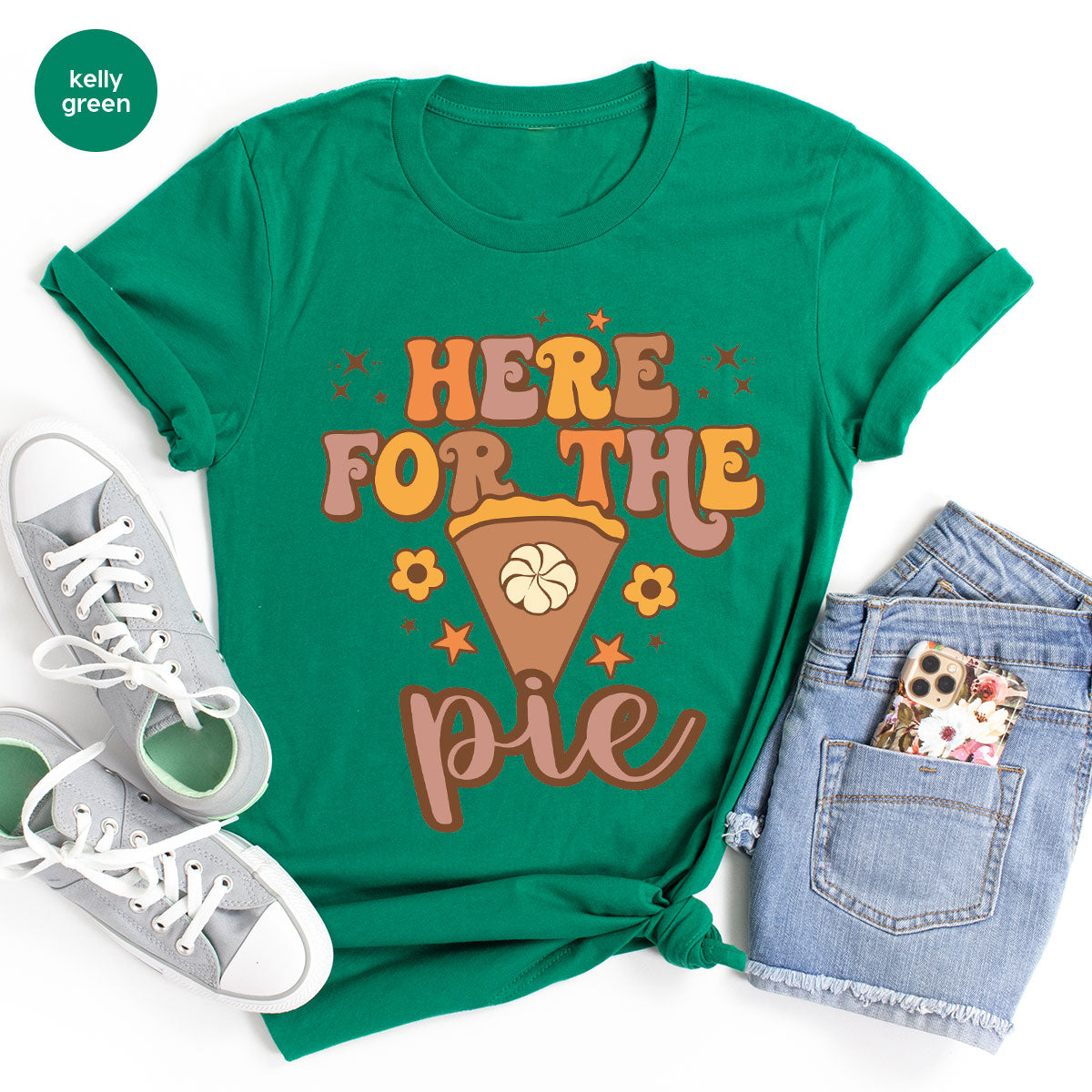 Thanksgiving Pie T-Shirt, Thanksgiving Gift For Family, Thanksgiving Desing Tee