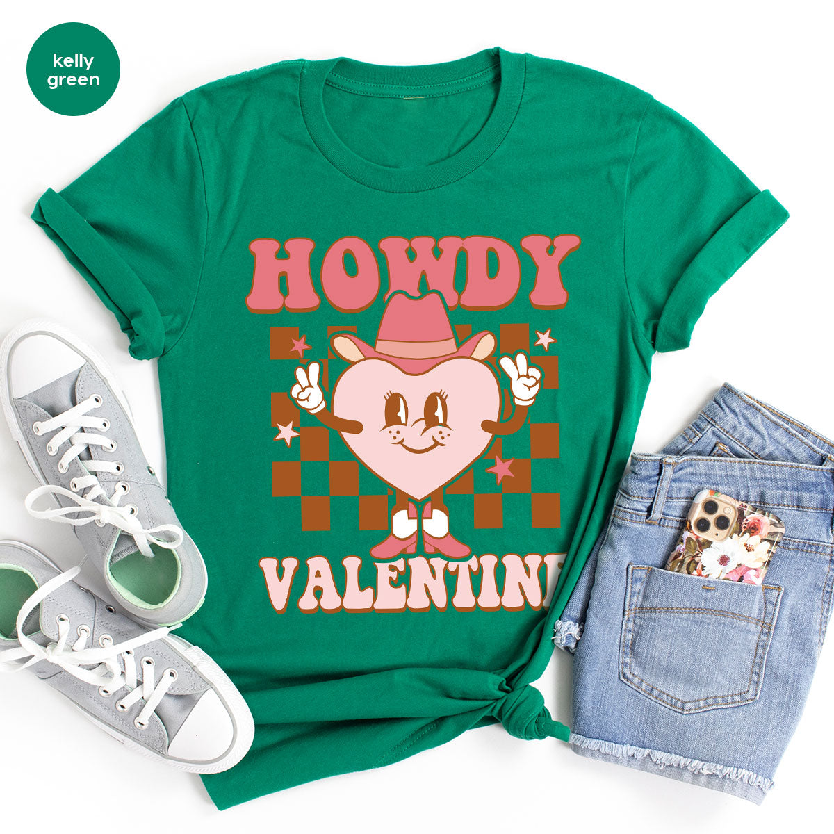 Howdy Valentine Shirt, 2023 Valentine's Day Shirt, Cute Feb 14 Tee