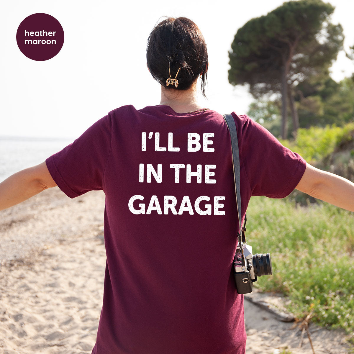 I'll Be In The Garage Shirt, Funny Garage T-Shirt, Funny Shirt For Men, Mechanic Tee