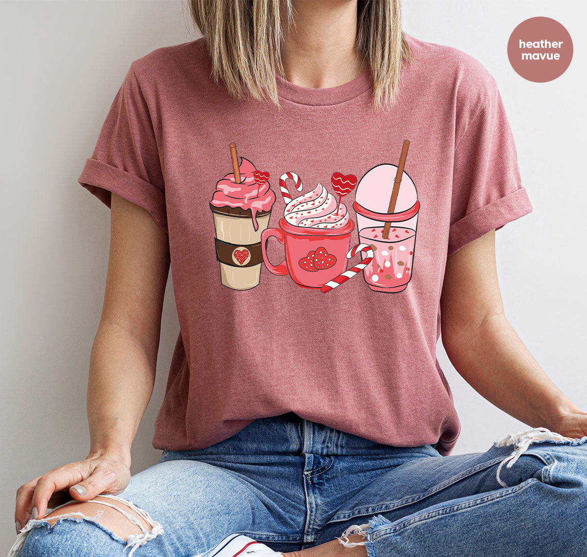 Valentine Drinking Shirt, Valentine's Day Special Gift, Sweet Love Shirt