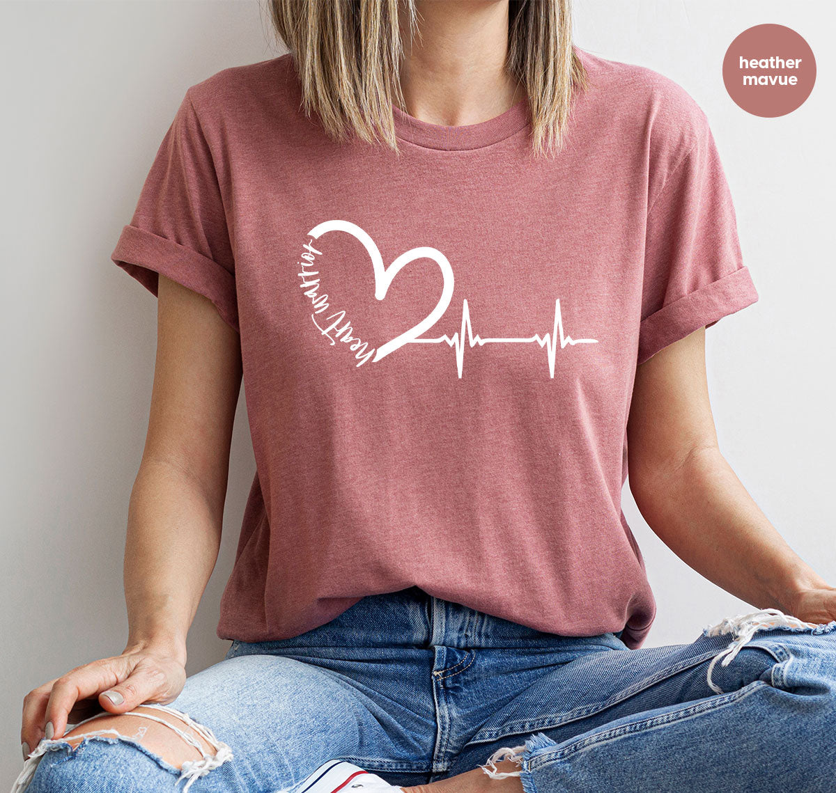 Heart Shirt, Valentine's Day T-Shirt, Valentine's Day Heart Tee