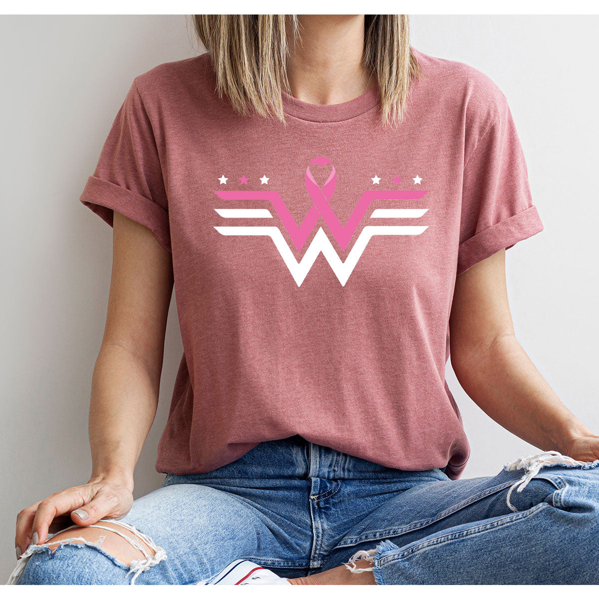 Breeast Cancer Month October Shirt, Cancer Gifts for Mom, Breast Cancer Survivor T-Shirt, Cancer Tee
