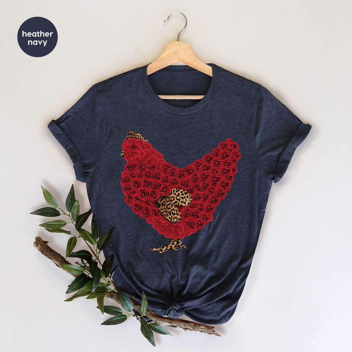 Heart of Chicken Shirt, Funny Valentine Day Gift, Special Gift for Feb 14