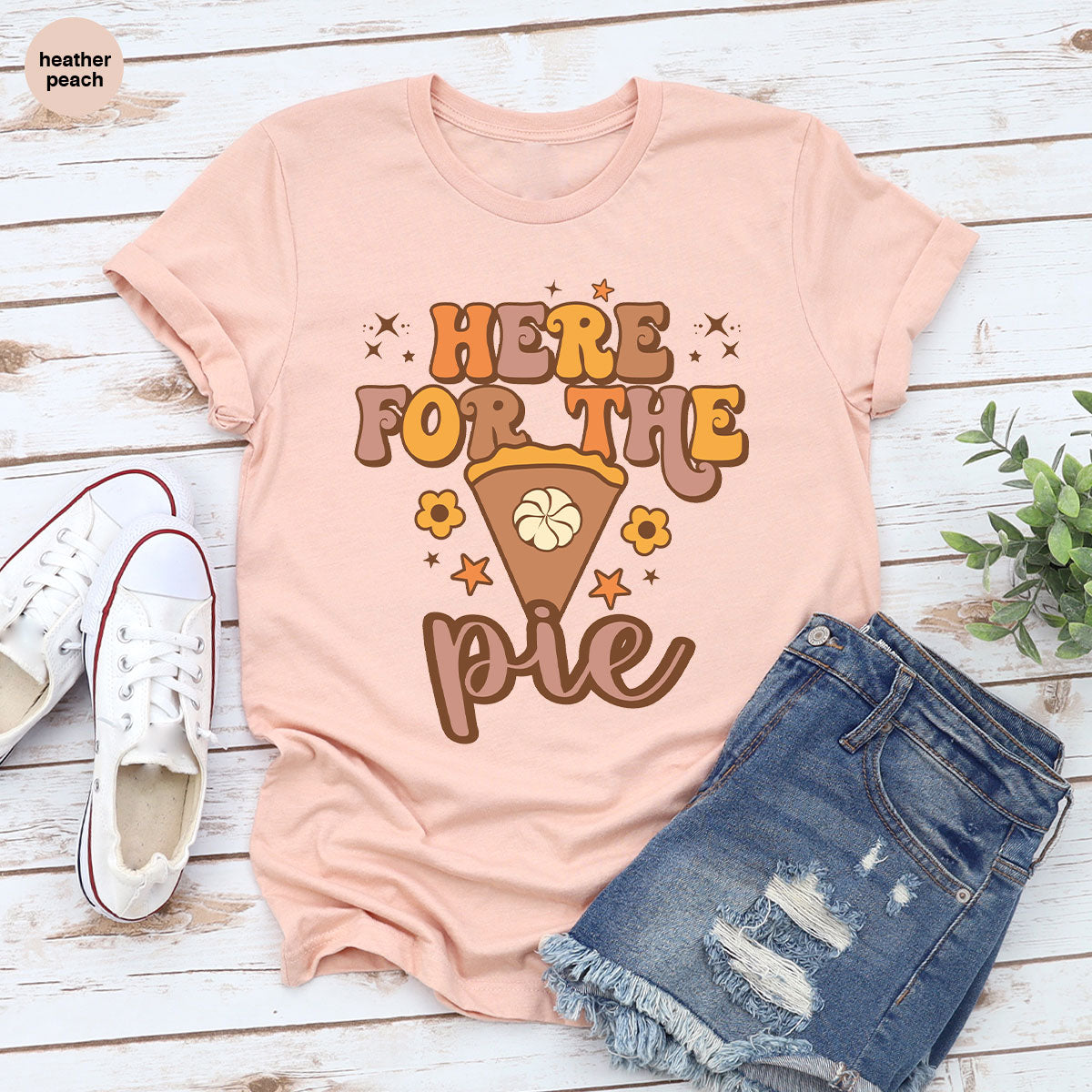 Thanksgiving Pie T-Shirt, Thanksgiving Gift For Family, Thanksgiving Desing Tee