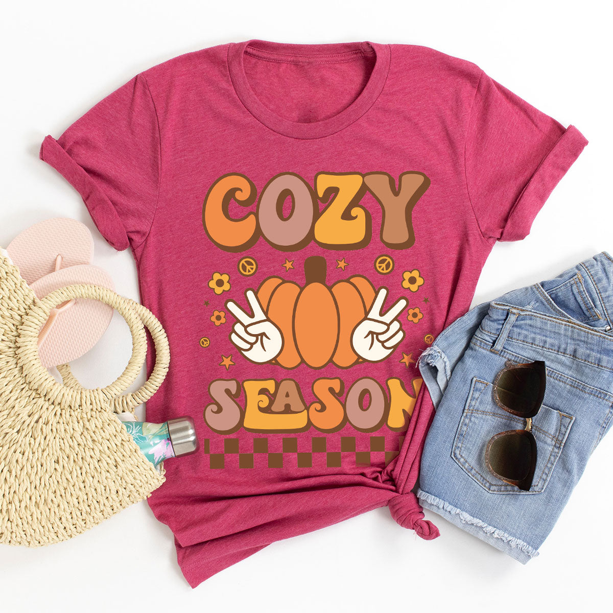 Cozy Thanksgiving Shirt, Funny Thanksgiving T-Shirt, Cozy Season Gee