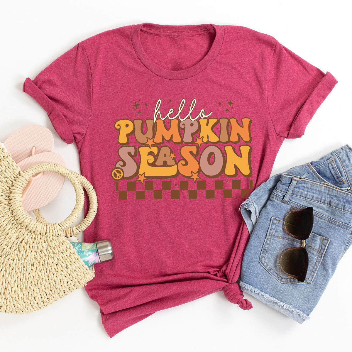 Pumpkin Season Shirt, Thanksgiving 2022 Shirt, Thanksgiving Pumpkin Design Tee