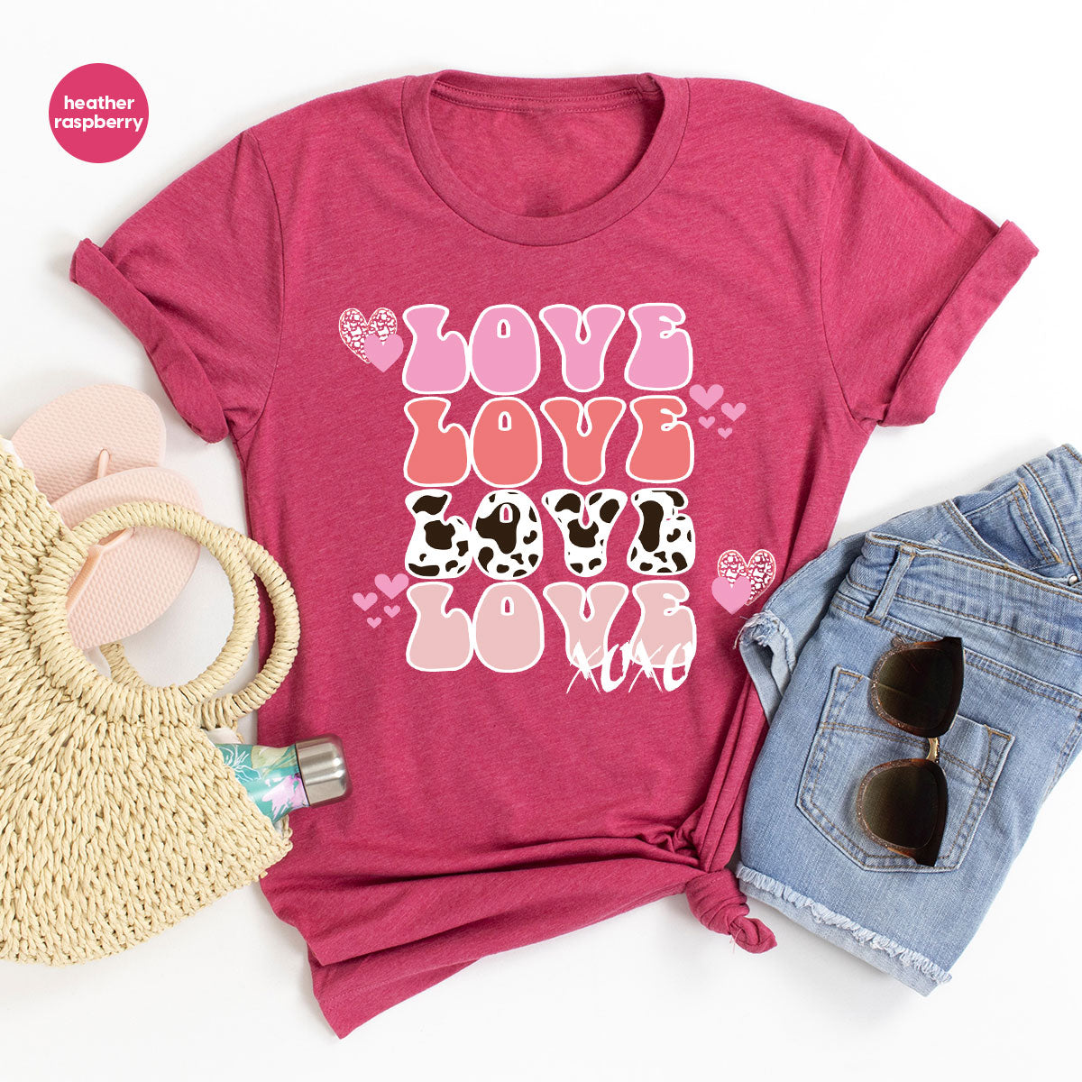 Love Shirt, Love Day T-Shirt, Valentine's Day Tee, 2023 Valentine's Day Gift