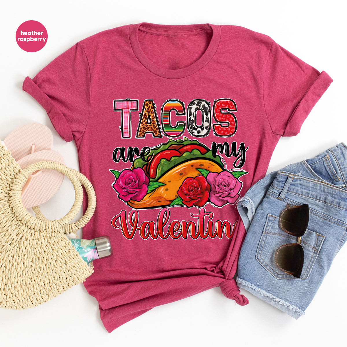 Tacos Are My Valentine Shirt, Gift To My Taco Lover, Taco Shirt