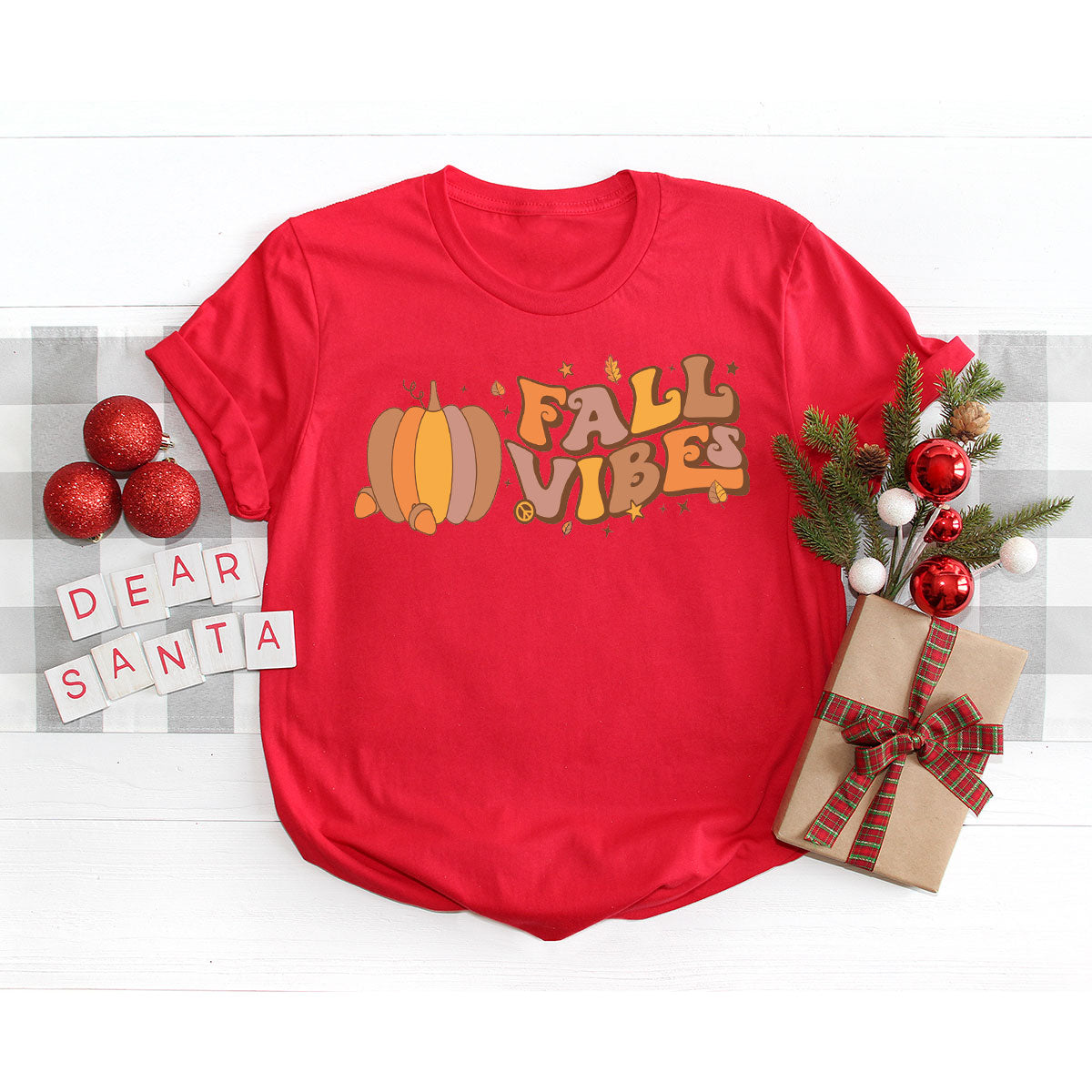 Fall Vibes Shirt, Thanksgiving 2022 Fall T-Shirt, 2022 Fall Tee