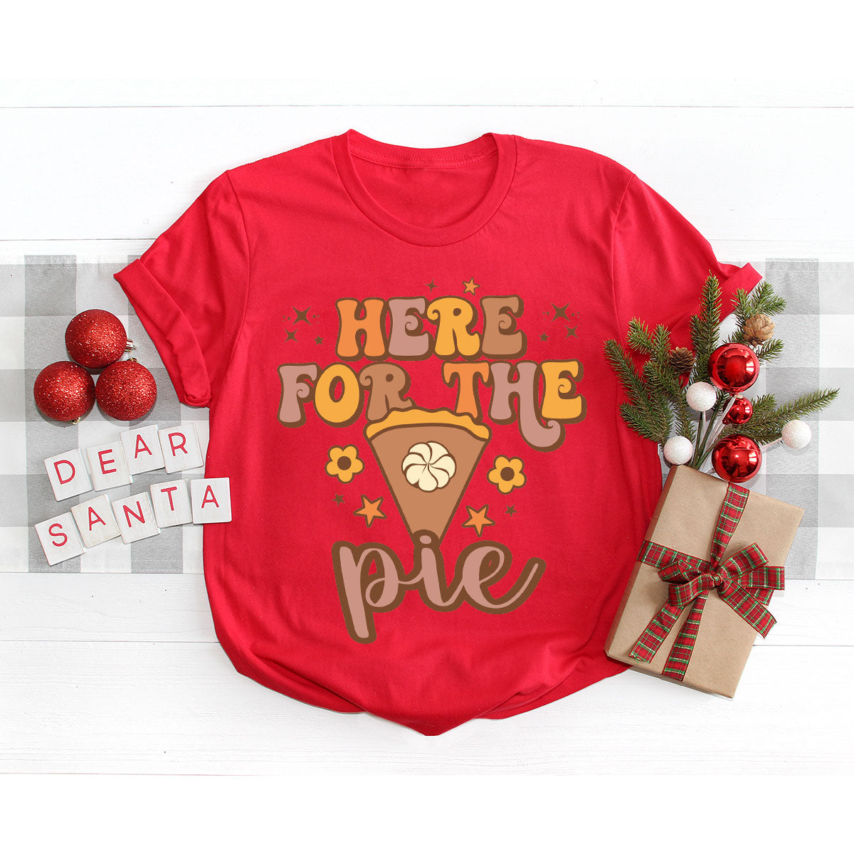 Thanksgiving Pie T-Shirt, Thanksgiving Gift For Family, Thanksgiving Desing Tee