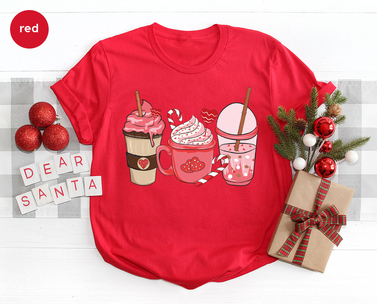 Valentine Drinking Shirt, Valentine's Day Special Gift, Sweet Love Shirt