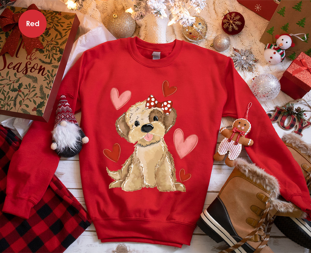 Sweet Dog Shirt, Valentine's Day Dog Lover Shirt, Pet T-Shirt, Pet Lover Tee