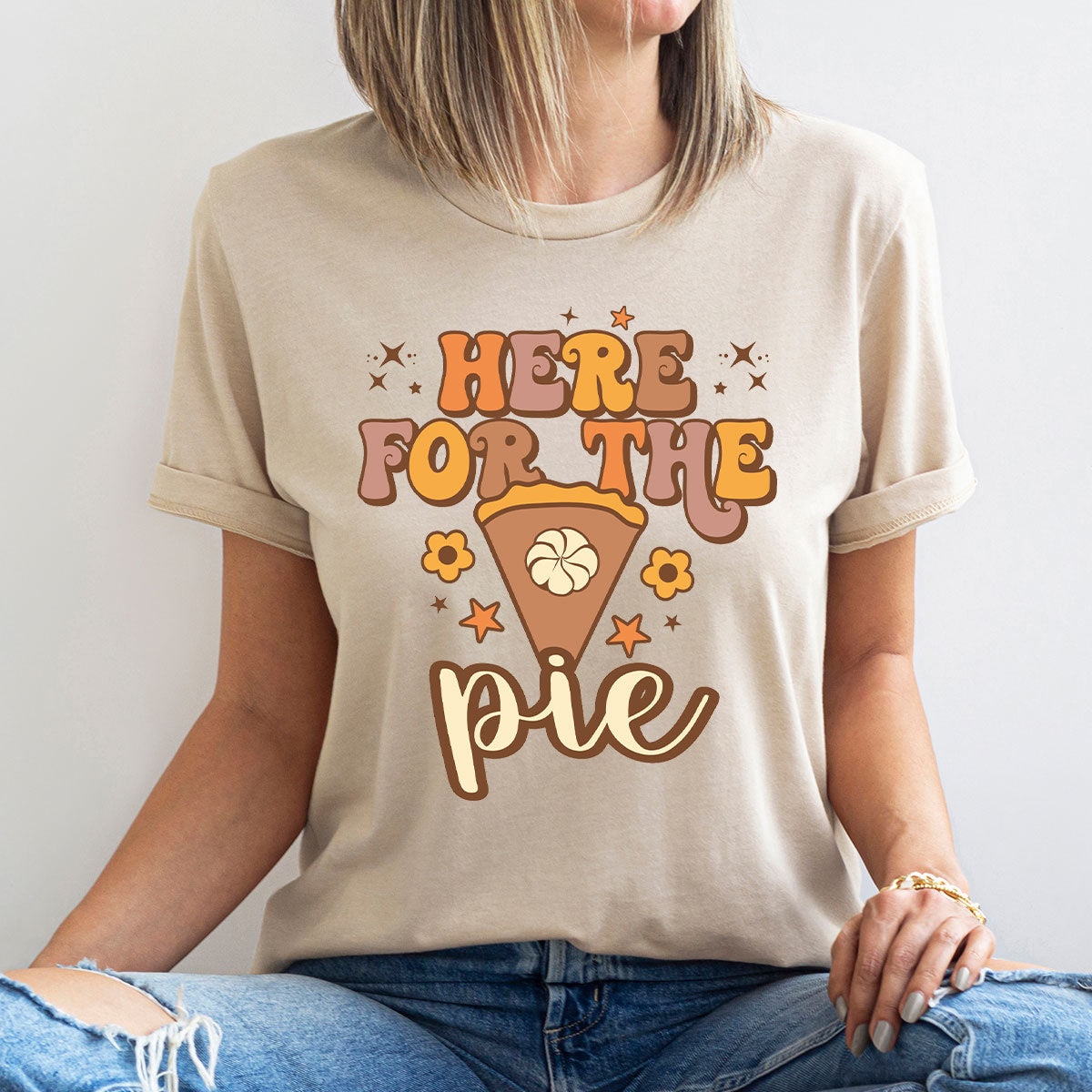 Here For The Pie Shirt, Funny Halloween Shirt, Cute Halloween Hoodie and Sweatshirt