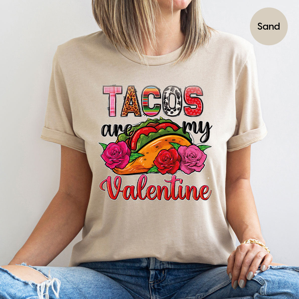 Tacos Are My Valentine Shirt, Gift To My Taco Lover, Taco Shirt
