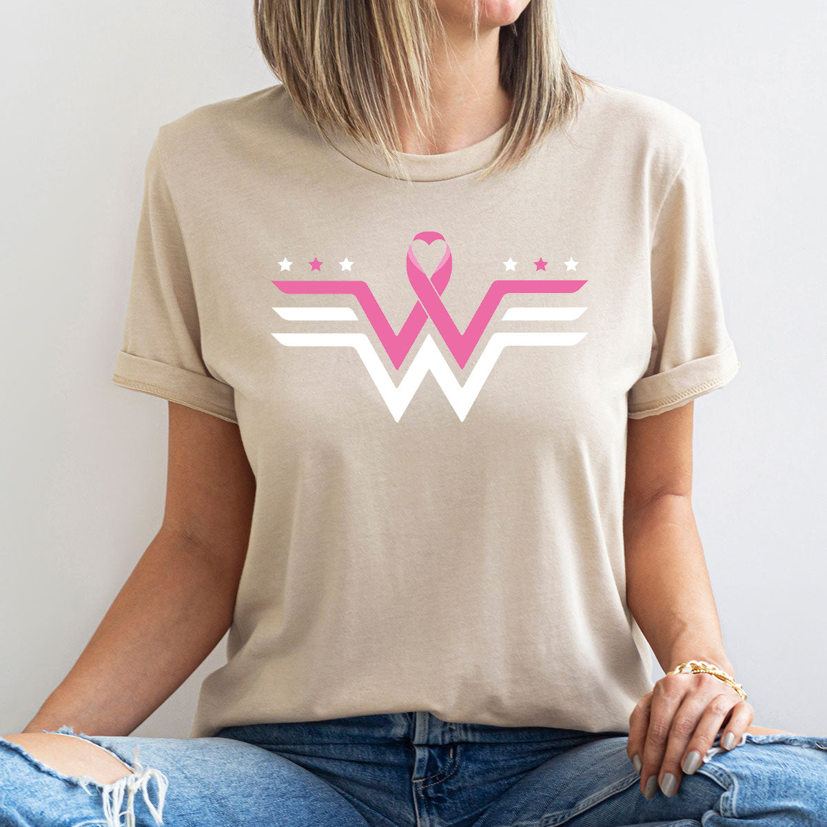 Breeast Cancer Month October Shirt, Cancer Gifts for Mom, Breast Cancer Survivor T-Shirt, Cancer Tee