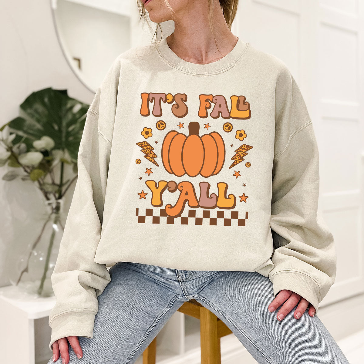 Halloween Fall Shirt, It's Y'Fall T-Shirt, Halloween Fall Hoodie, Long Sleeve and Short Sleeve Shirts