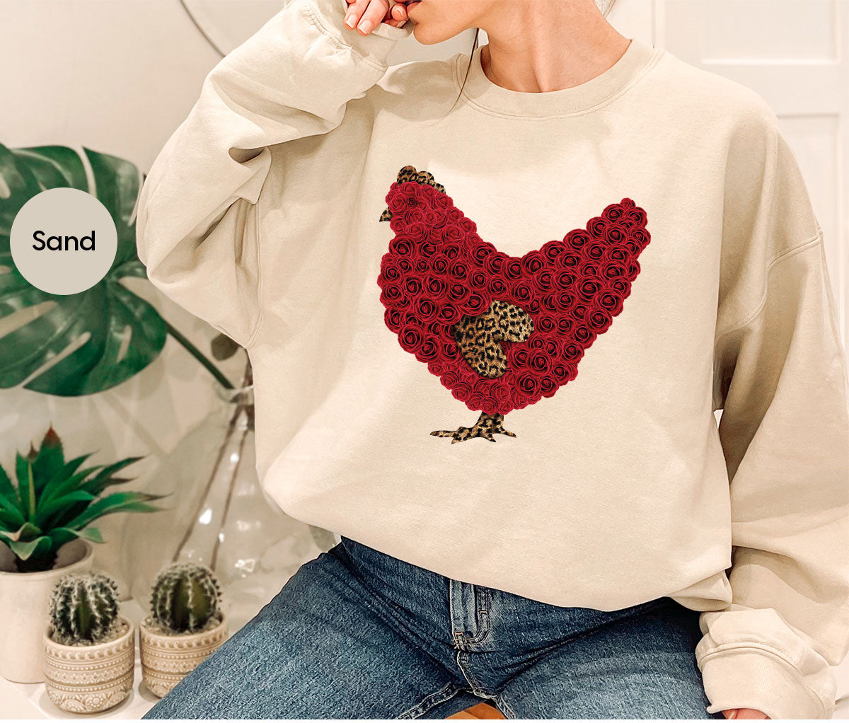 Heart of Chicken Shirt, Funny Valentine Day Gift, Special Gift for Feb 14