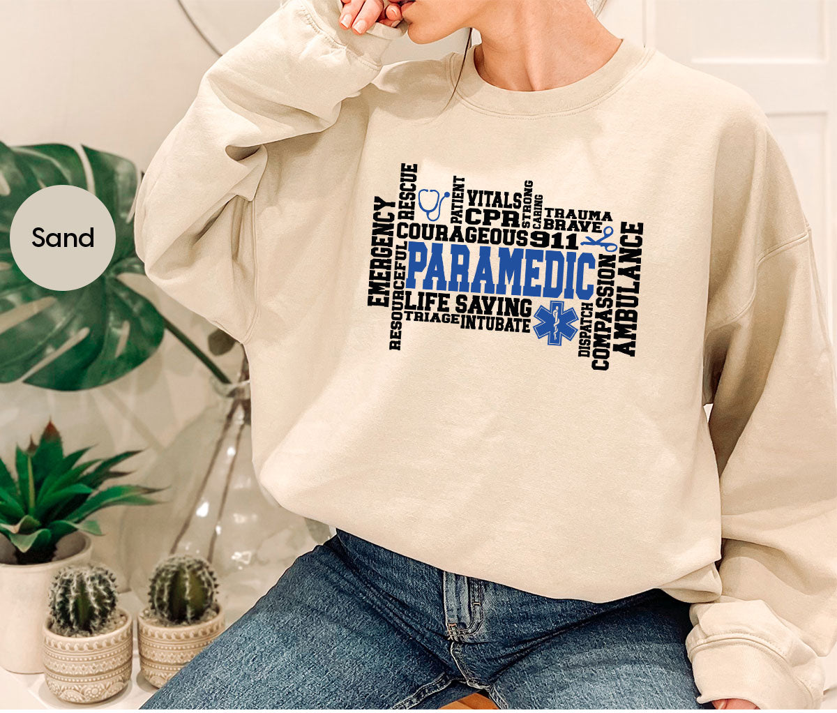 Paramedic T-Shirt, Ambulance Shirt, Life Saver T-Shirt, Gift For Live Saver, Health Worker Shirt