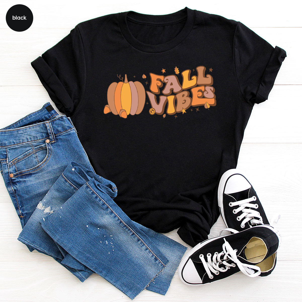 Fall Vibes Shirt, Thanksgiving 2022 Fall T-Shirt, 2022 Fall Tee