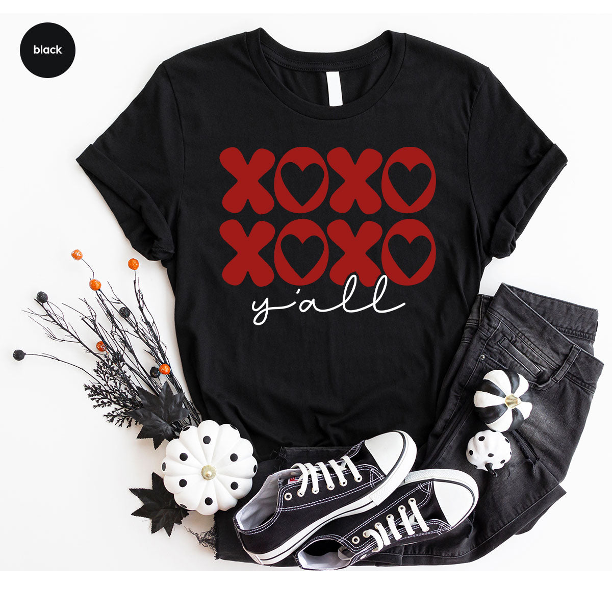 XOXO Shirt, Love Shirt, Valentine's Day T-Shirt, Couple Match Shirt