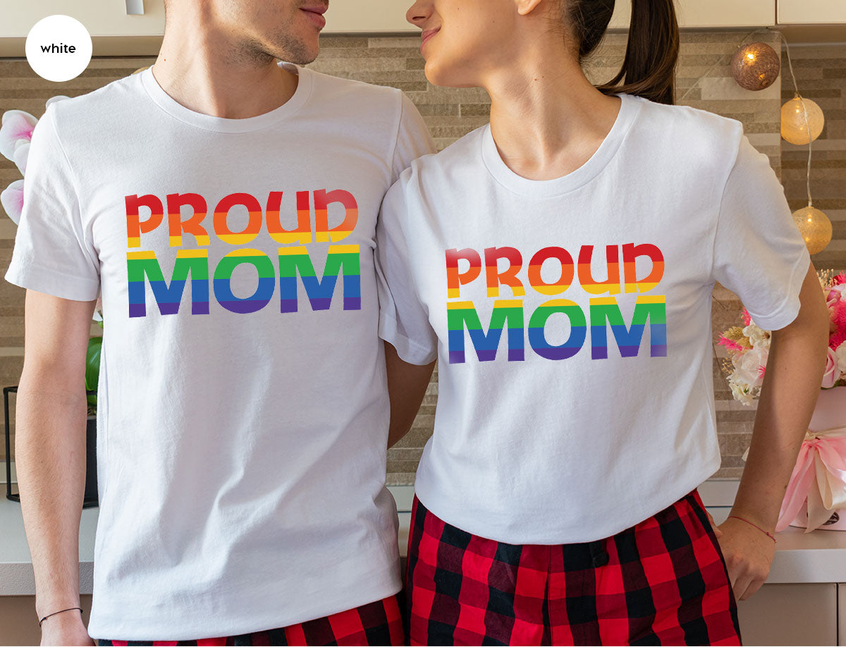 Proud Mom Shirt, LGBT Mom T-Shirt, LGBT Proud Tee