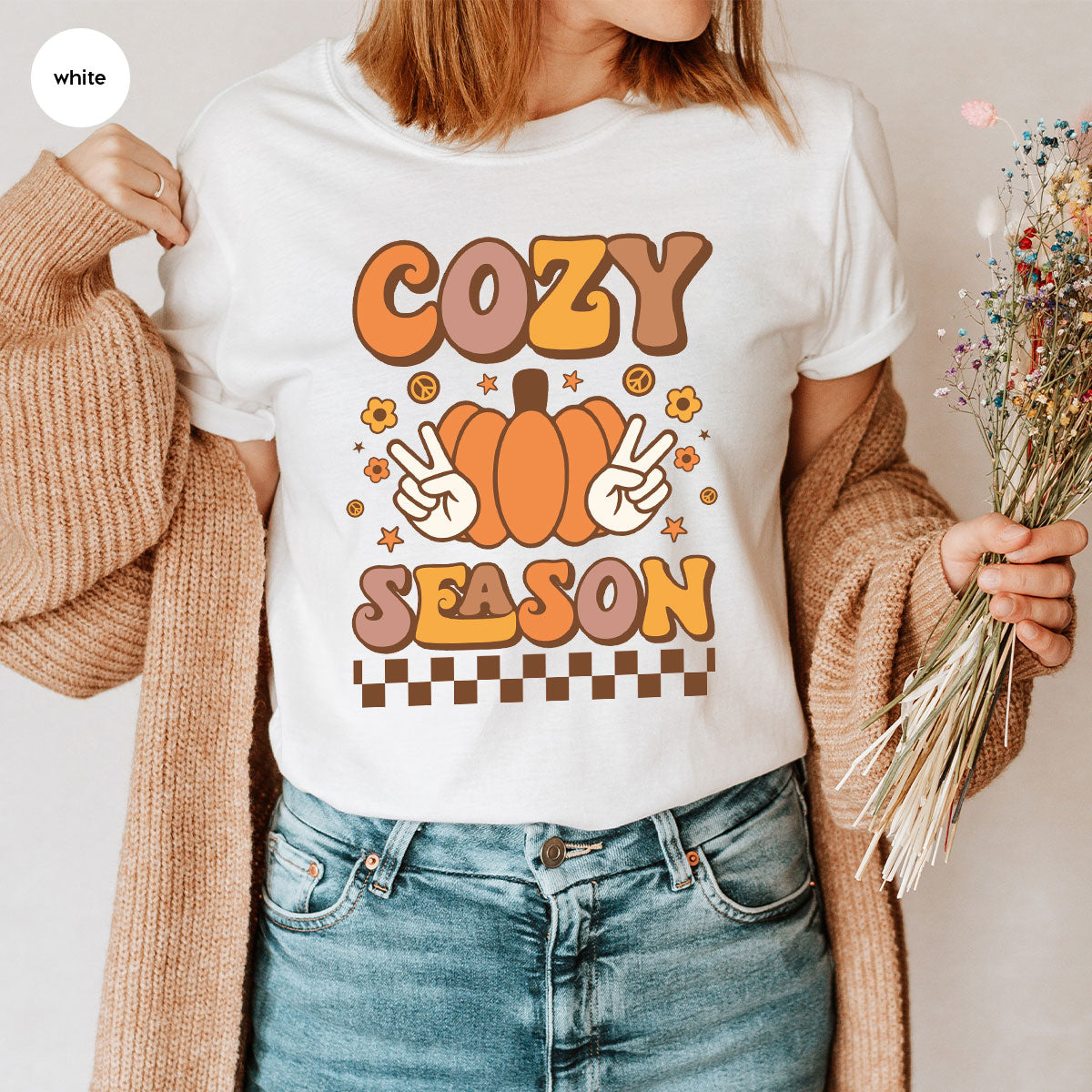 Cozy Thanksgiving Shirt, Funny Thanksgiving T-Shirt, Cozy Season Gee