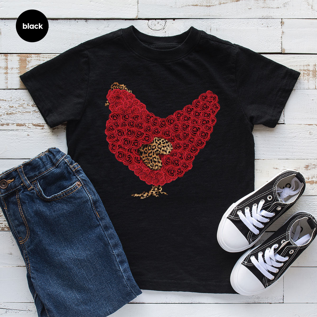 Heart of Chicken Shirt, Funny Valentine Day Gift, Special Gift for Feb 14