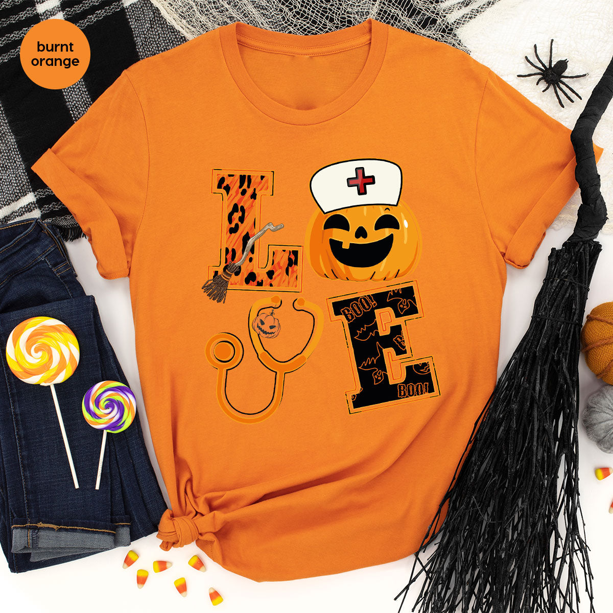 Halloween 2023 Shirt, Nurse TShirt, Pumpkin T Shirt, Halloween Nurse Shirt, Spooky TShirt, Kids Halloween Shirt, Halloween Gifts, Halloween Party