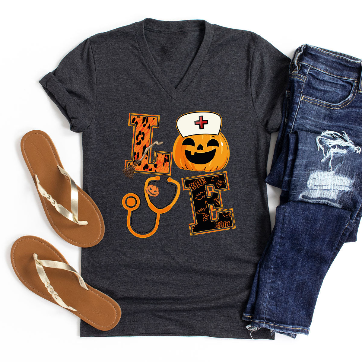 Halloween 2023 Shirt, Nurse TShirt, Pumpkin T Shirt, Halloween Nurse Shirt, Spooky TShirt, Kids Halloween Shirt, Halloween Gifts, Halloween Party