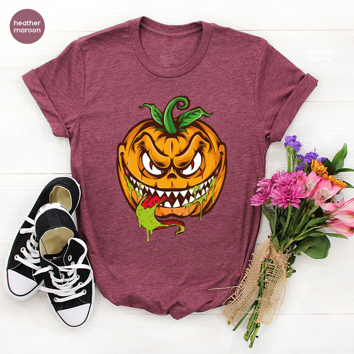 Pumpkin T-Shirt, Pumpkin T-Shirt Design For Men and Women, Halloween Gift