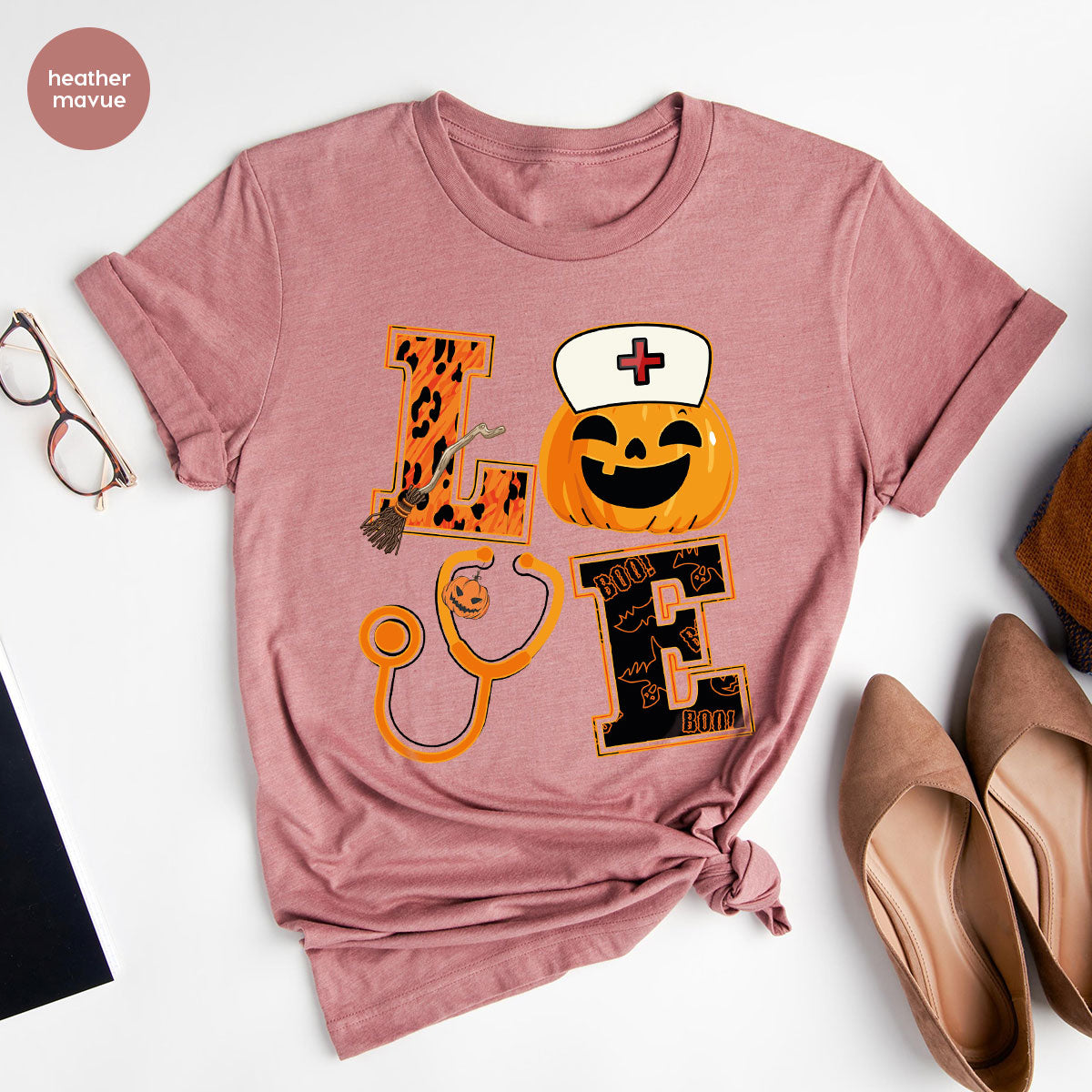 Halloween 2023 Shirt, Nurse TShirt, Pumpkin T Shirt, Halloween Nurse Shirt, Spooky TShirt, Kids Halloween Shirt, Halloween Gifts, Halloween Party