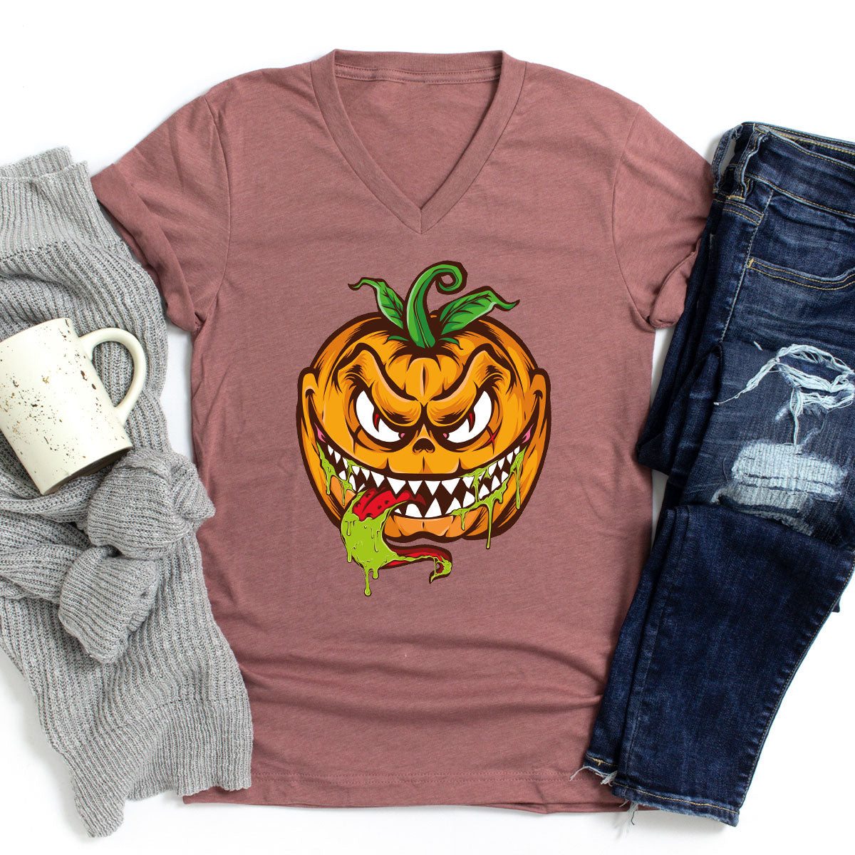 Pumpkin T-Shirt, Pumpkin T-Shirt Design For Men and Women, Halloween Gift