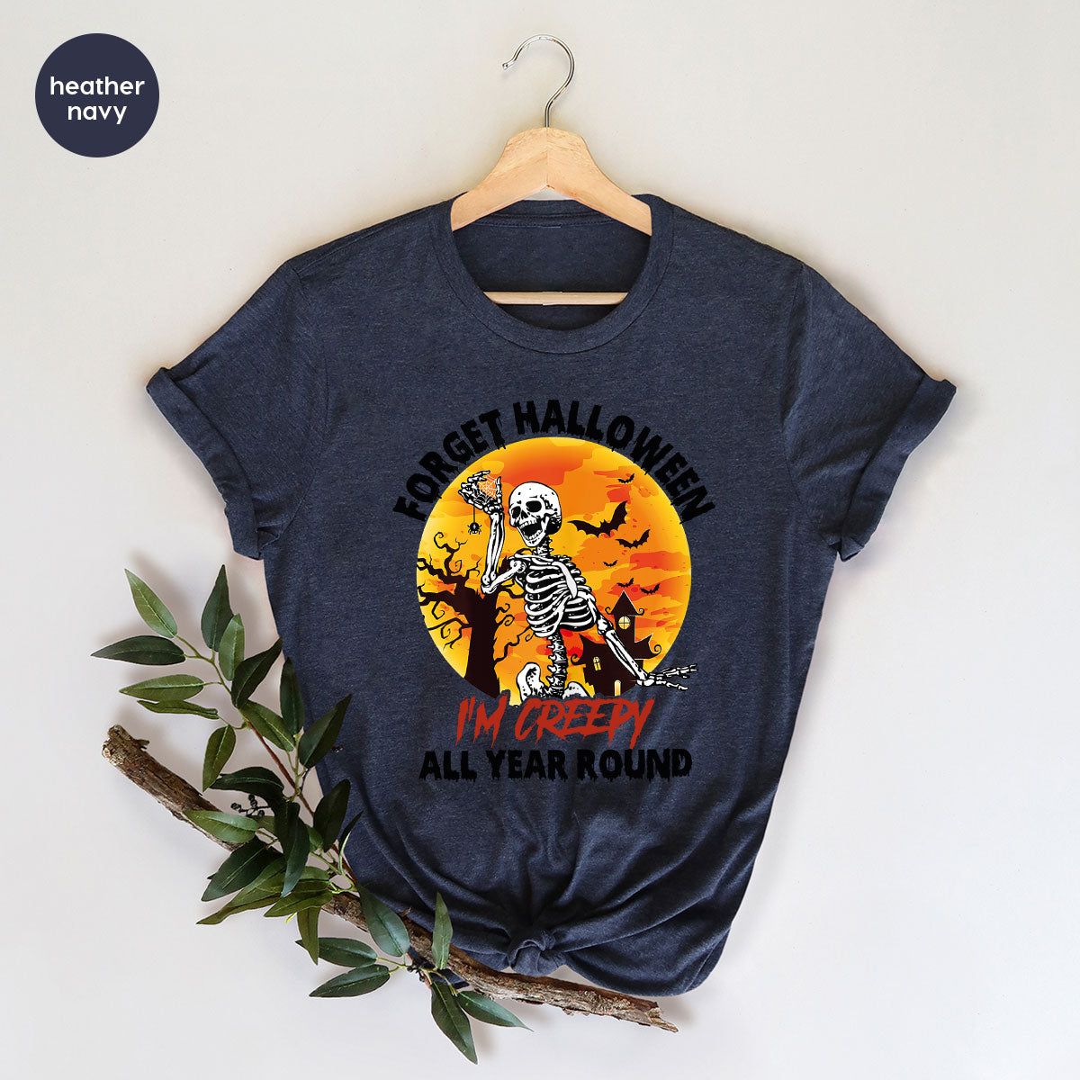 Halloween Creepy T-Shirt, Creepy Halloween Design, Creepy Halloween Tee