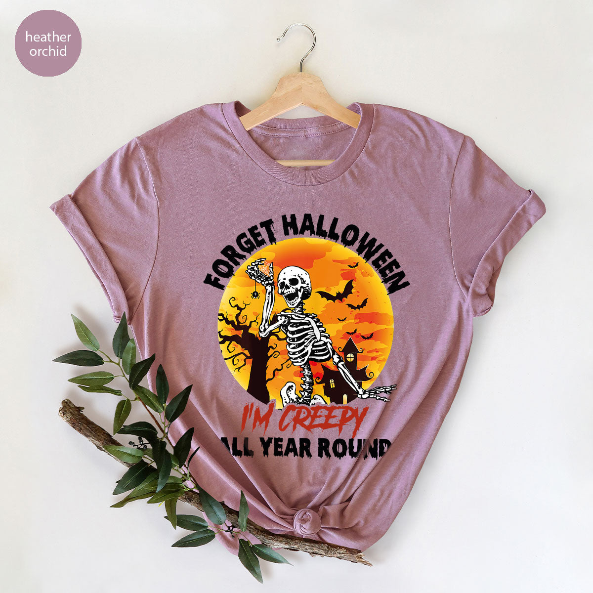 Halloween Creepy T-Shirt, Creepy Halloween Design, Creepy Halloween Tee