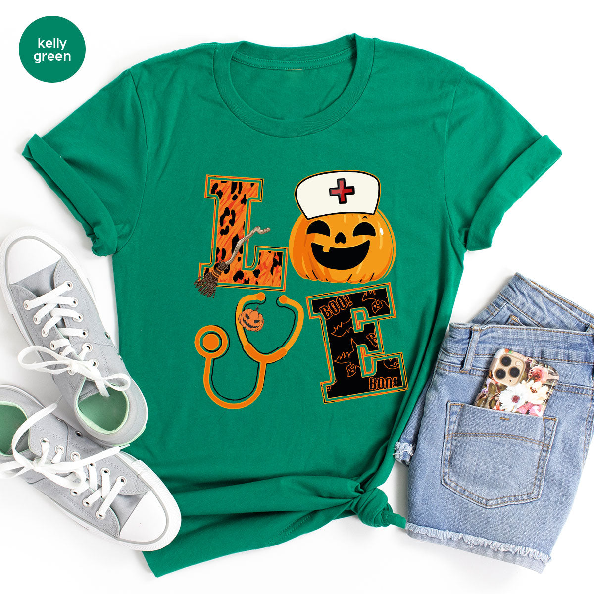 Halloween 2023 Shirt, Nurse TShirt, Pumpkin T Shirt, Halloween Nurse Shirt, Spooky TShirt, Kids Halloween Shirt, Halloween Gifts, Halloween Party